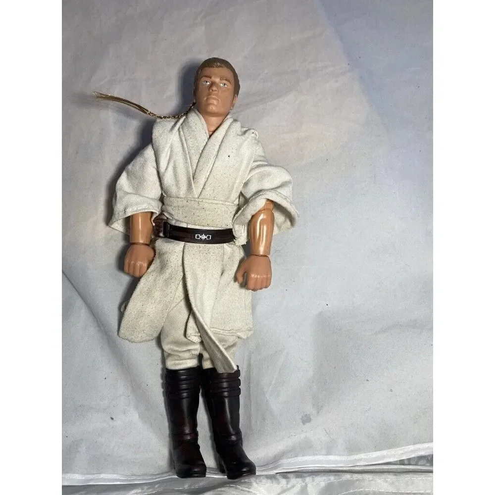 Vintage Lot 1998 Hasbro Phantom Menace Action Figures Obi-Wan Han Solo Palpatine
